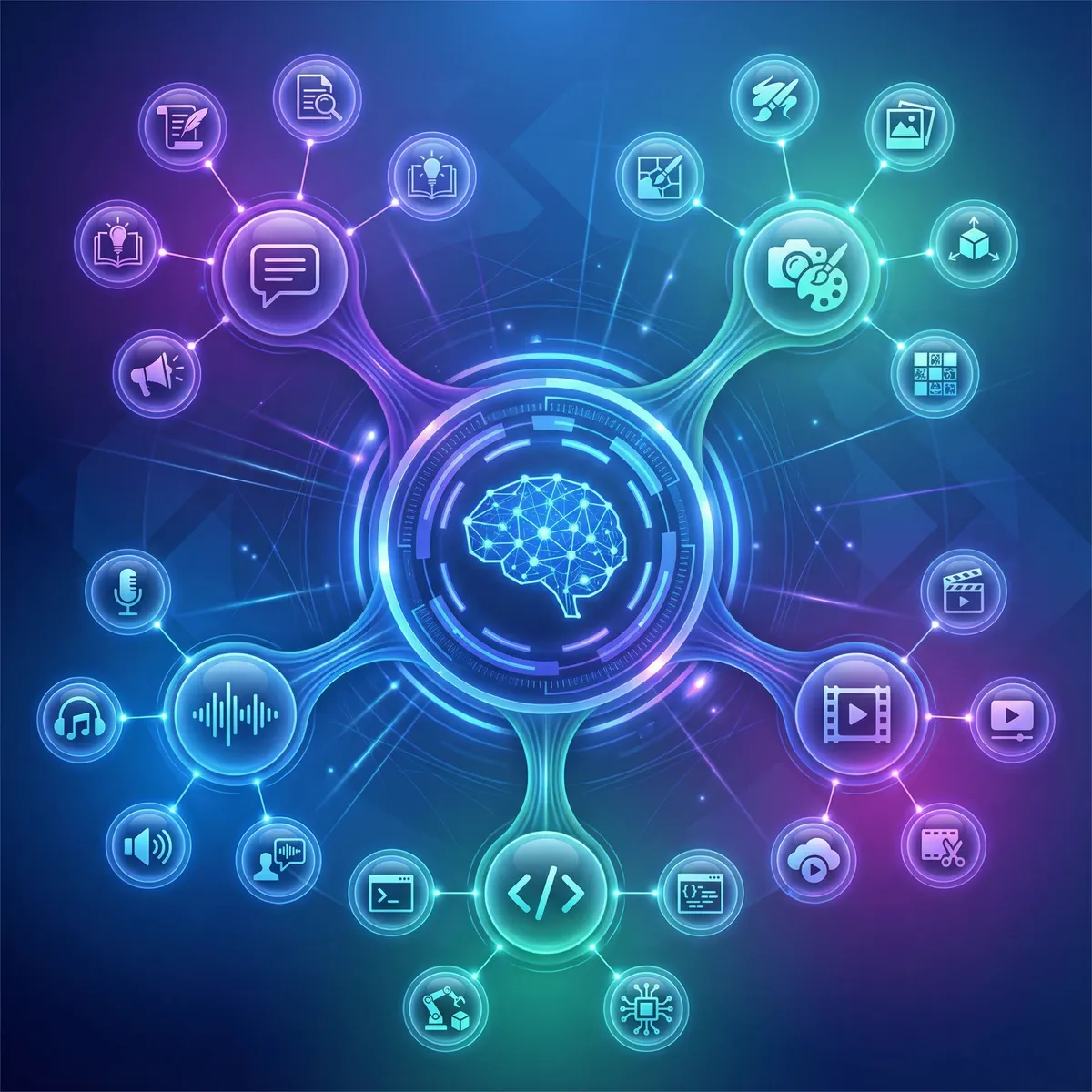 Ecossistema de IA: Mapa completo das ferramentas e tecnologias